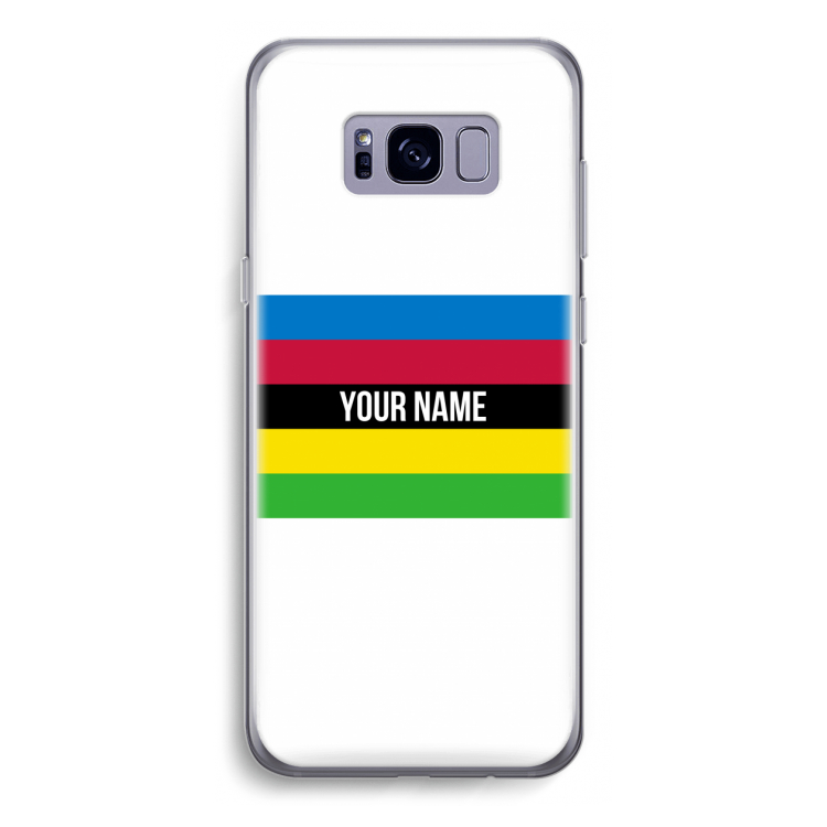 WK Wielrennen: Samsung Galaxy S8 Transparant Hoesje