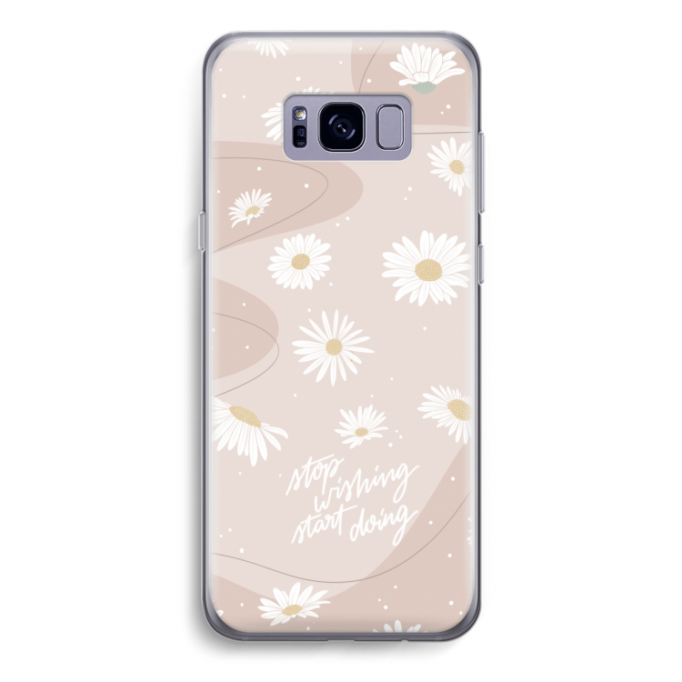Daydreaming becomes reality: Samsung Galaxy S8 Transparant Hoesje