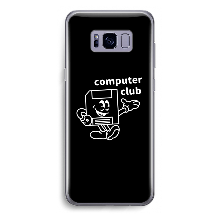 Floppyhead: Samsung Galaxy S8 Transparant Hoesje