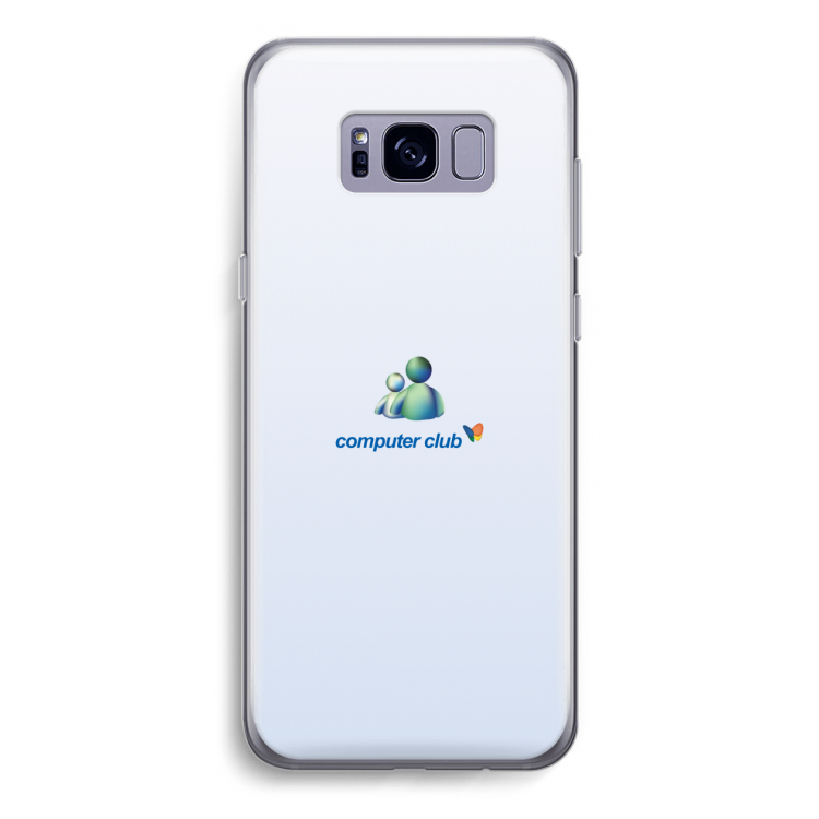 MSN: Samsung Galaxy S8 Transparant Hoesje