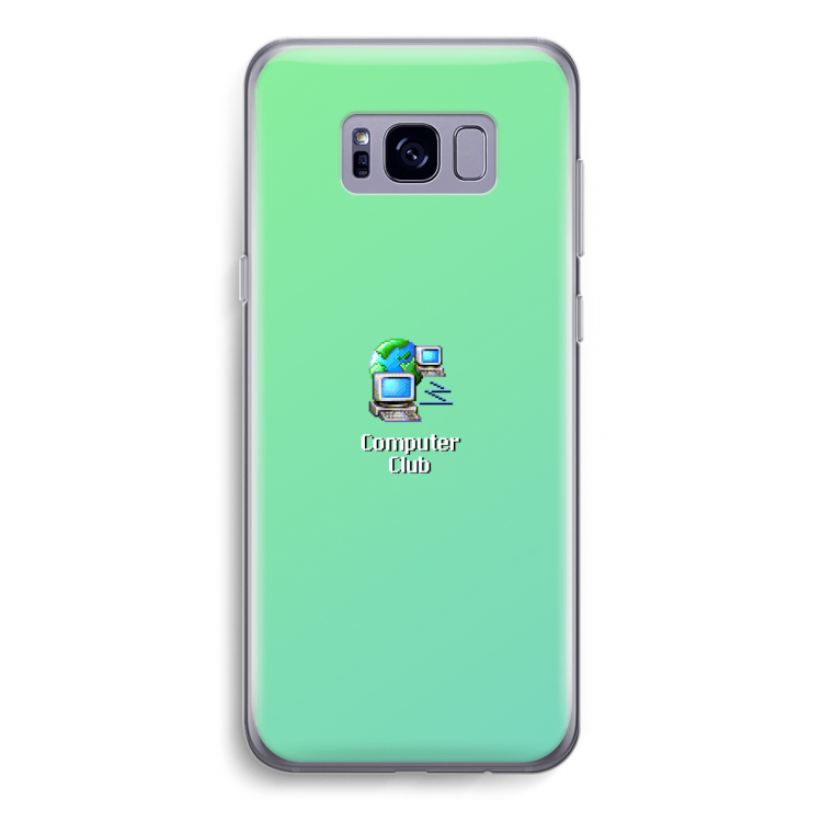 Win98: Samsung Galaxy S8 Transparant Hoesje