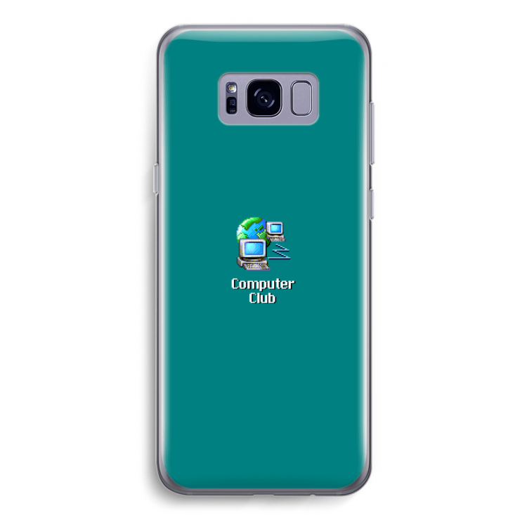 Win98: Samsung Galaxy S8 Transparant Hoesje