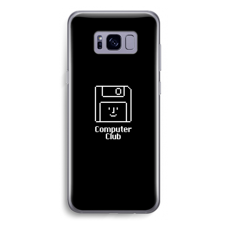 Hello: Samsung Galaxy S8 Transparant Hoesje