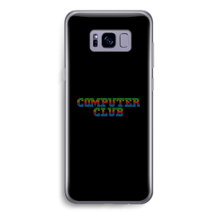 Retro: Samsung Galaxy S8 Transparant Hoesje