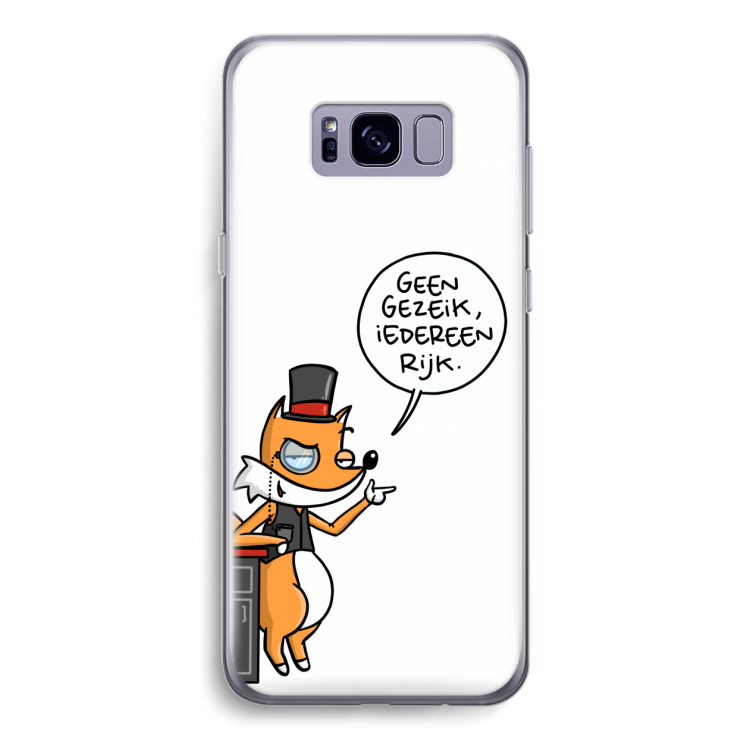Geen Gezeik: Samsung Galaxy S8 Transparant Hoesje