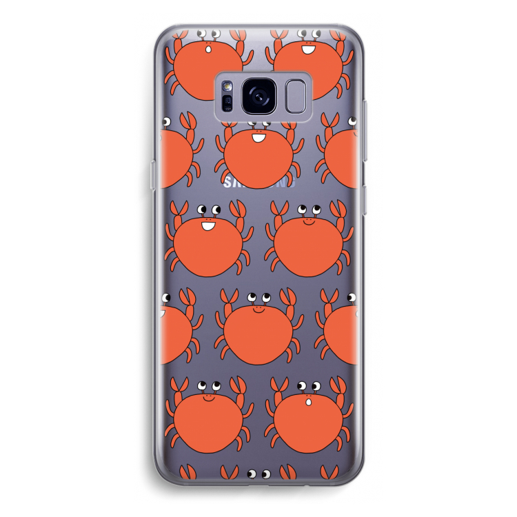 Krab: Samsung Galaxy S8 Transparant Hoesje