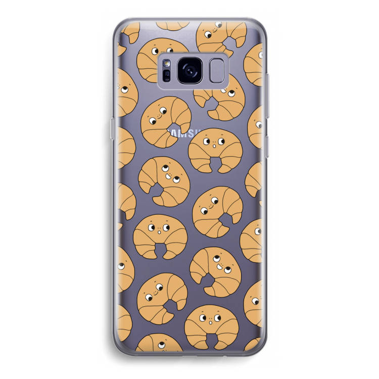 Croissant: Samsung Galaxy S8 Transparant Hoesje