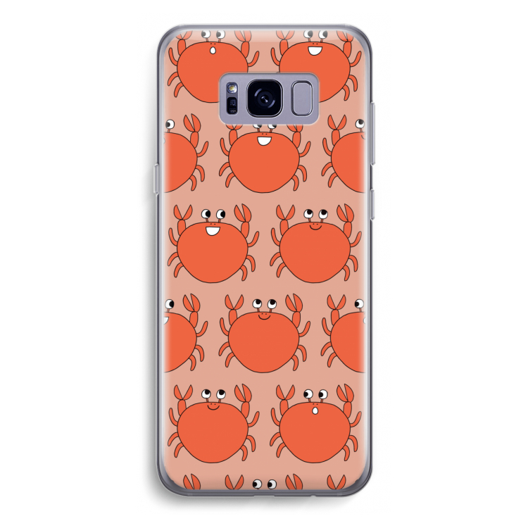 Krab: Samsung Galaxy S8 Transparant Hoesje