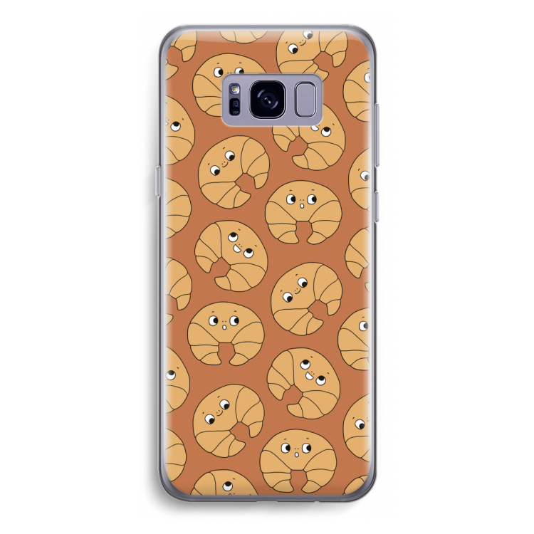 Croissant: Samsung Galaxy S8 Transparant Hoesje