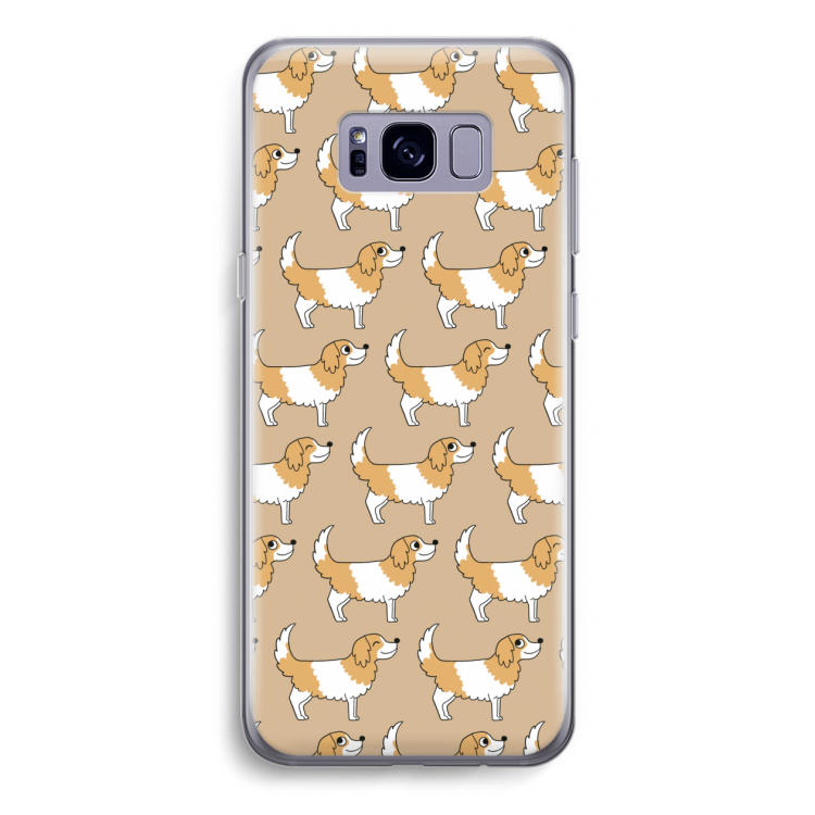 Doggy: Samsung Galaxy S8 Transparant Hoesje
