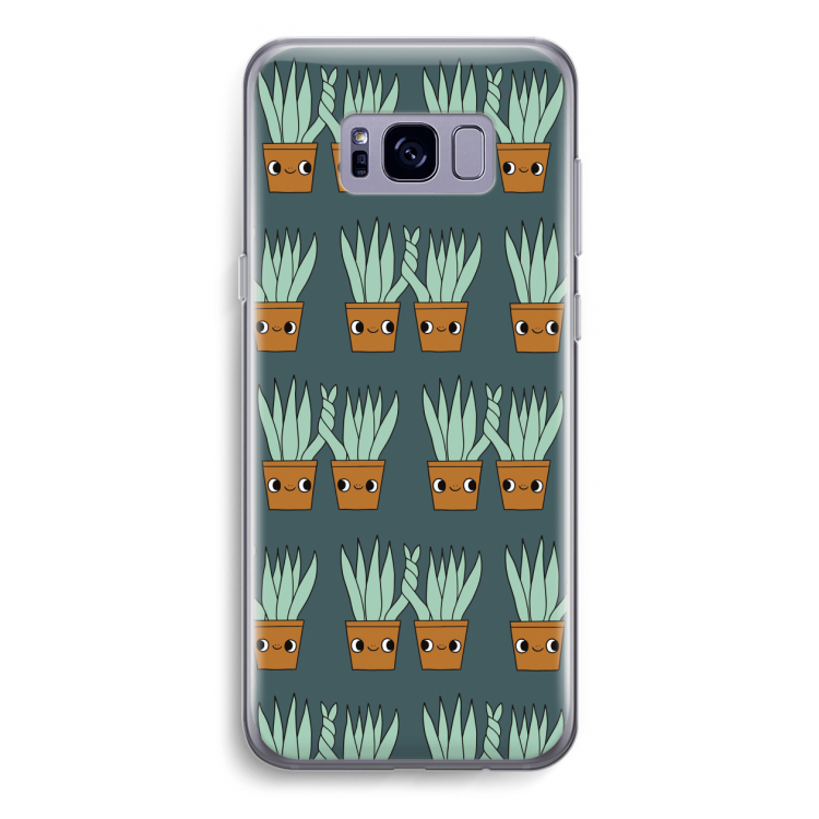 Sansevieria: Samsung Galaxy S8 Transparant Hoesje