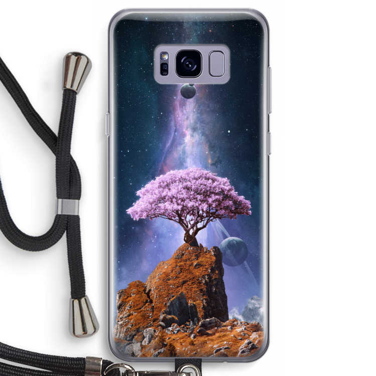 Ambition: Samsung Galaxy S8 Transparant Hoesje met koord