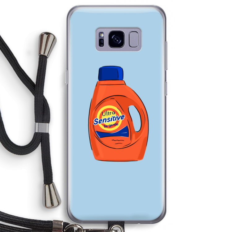 Ultra Sensitive: Samsung Galaxy S8 Transparant Hoesje met koord