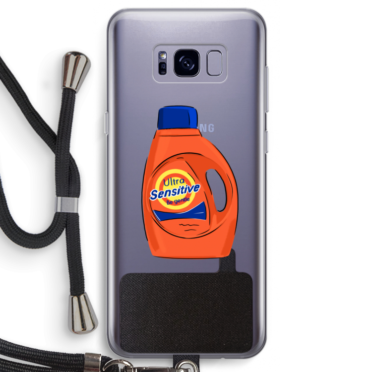 Ultra Sensitive: Samsung Galaxy S8 Transparant Hoesje met koord