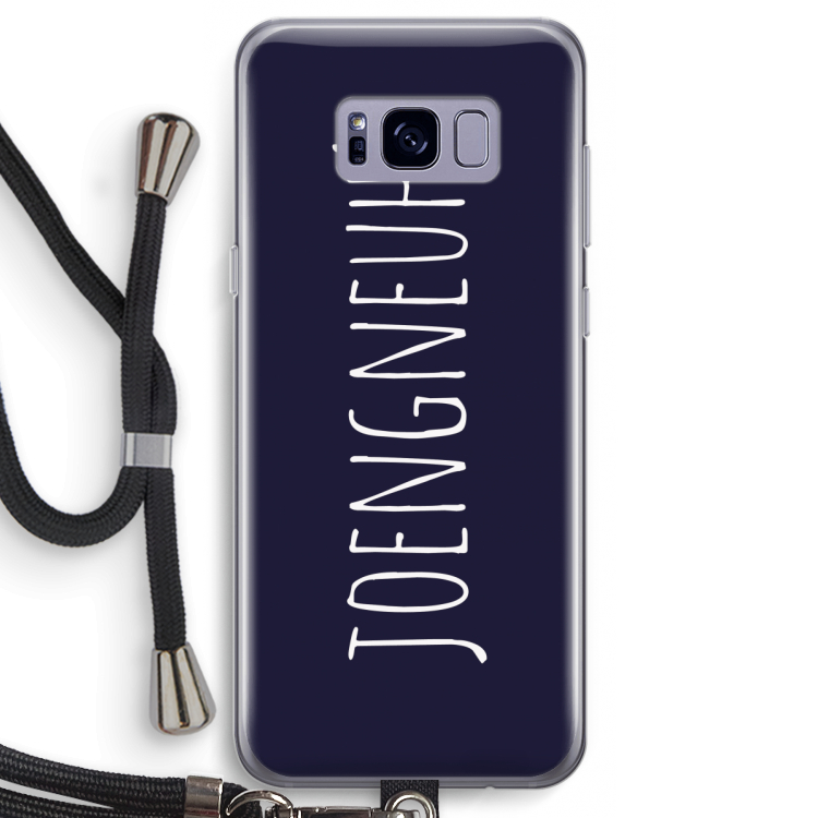 Joengneuh!: Samsung Galaxy S8 Transparant Hoesje met koord