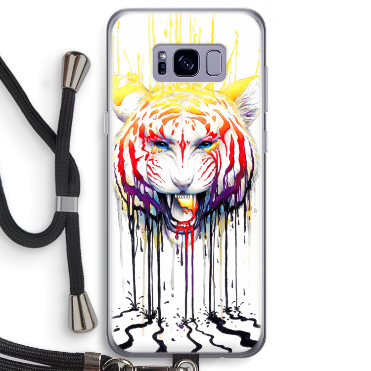 Fading: Samsung Galaxy S8 Transparant Hoesje met koord