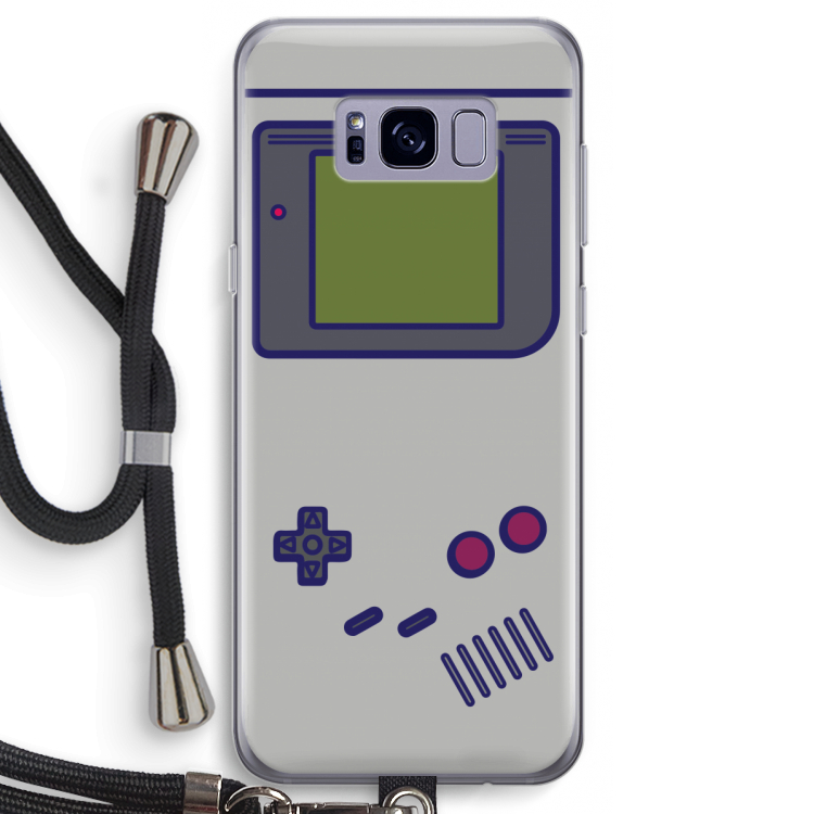Game On: Samsung Galaxy S8 Transparant Hoesje met koord
