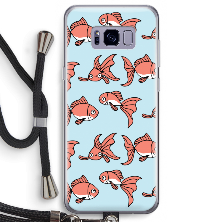 Blub: Samsung Galaxy S8 Transparant Hoesje met koord