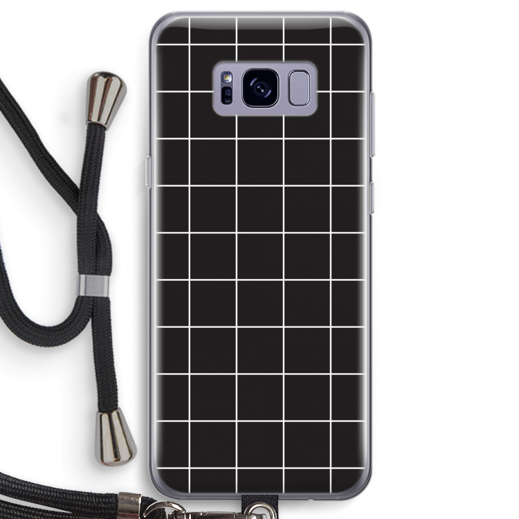 Rooster 2: Samsung Galaxy S8 Transparant Hoesje met koord