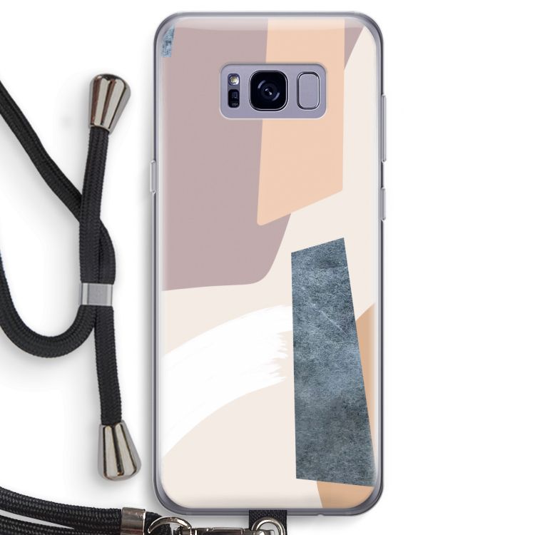 Luca: Samsung Galaxy S8 Transparant Hoesje met koord