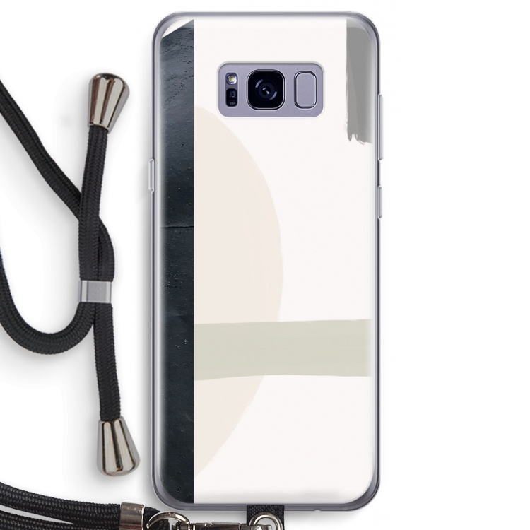 Baca: Samsung Galaxy S8 Transparant Hoesje met koord