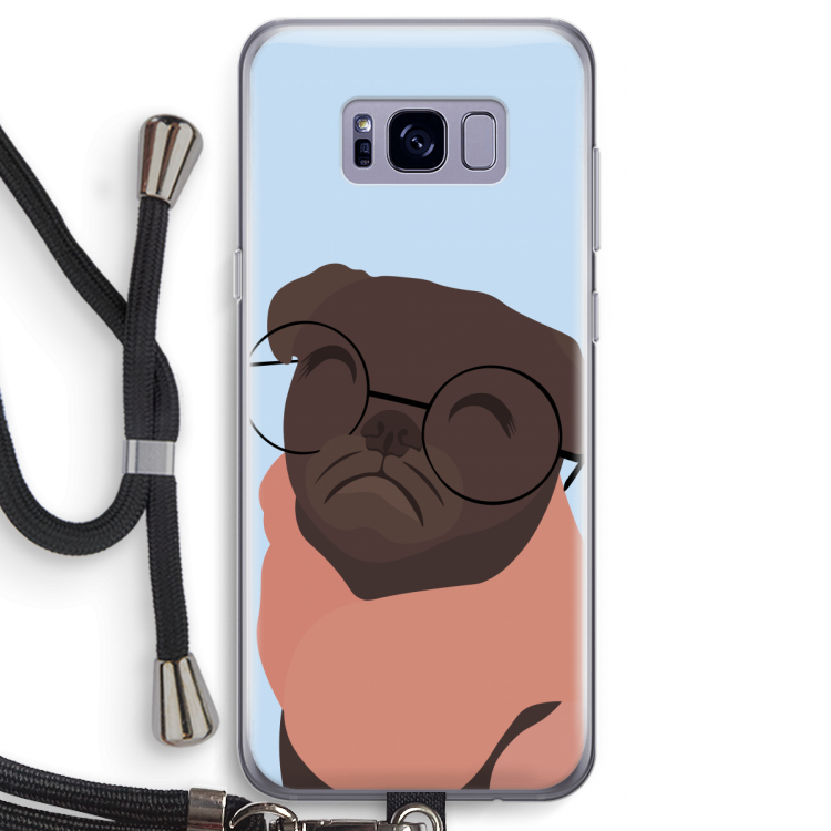 Ludo: Samsung Galaxy S8 Transparant Hoesje met koord
