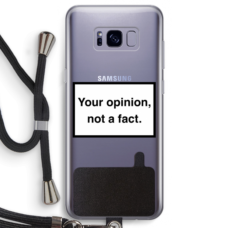 Your opinion: Samsung Galaxy S8 Transparant Hoesje met koord