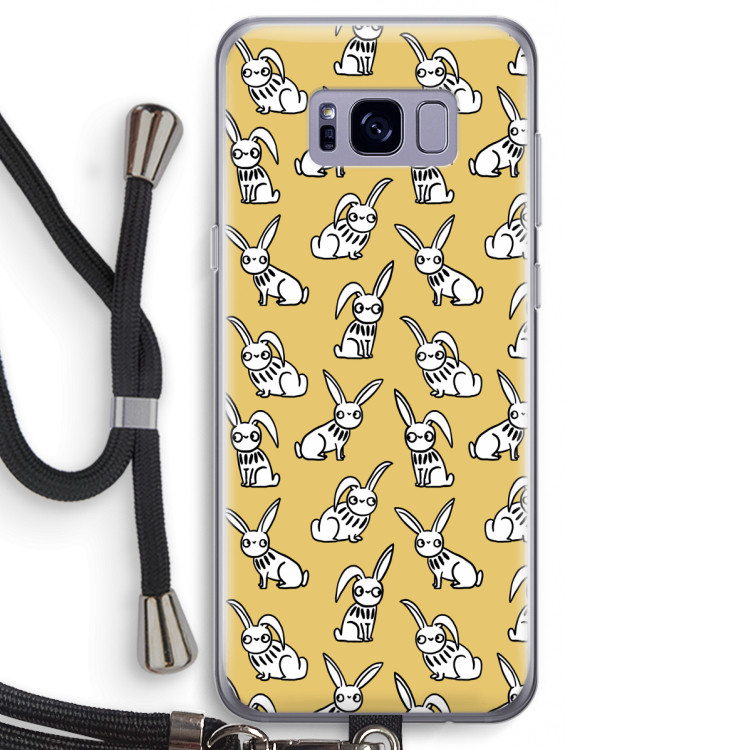Haas: Samsung Galaxy S8 Transparant Hoesje met koord