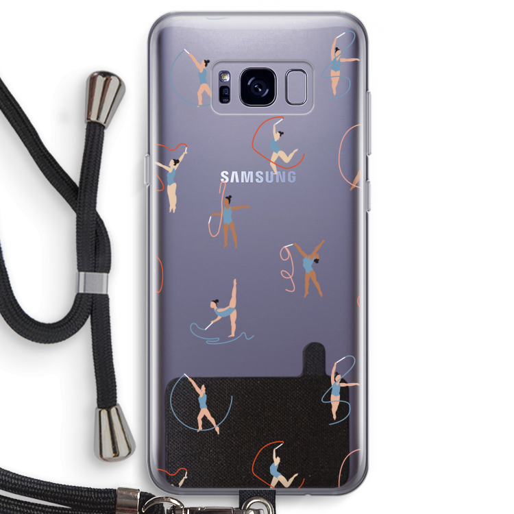 Dancing #3: Samsung Galaxy S8 Transparant Hoesje met koord