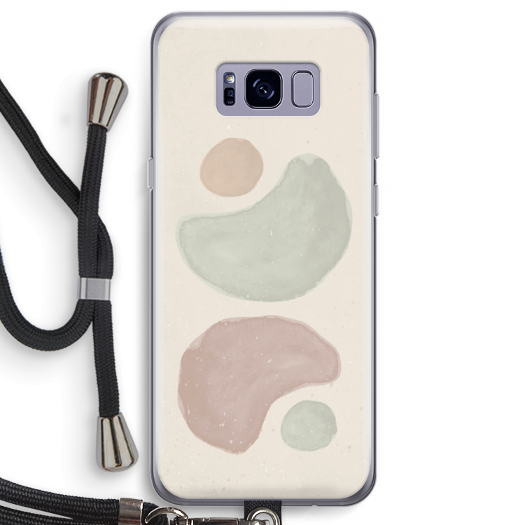 Geo #10: Samsung Galaxy S8 Transparant Hoesje met koord