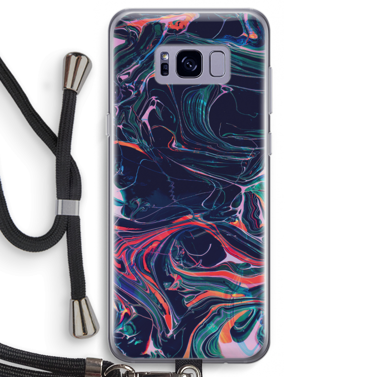 Light Years Beyond: Samsung Galaxy S8 Transparant Hoesje met koord