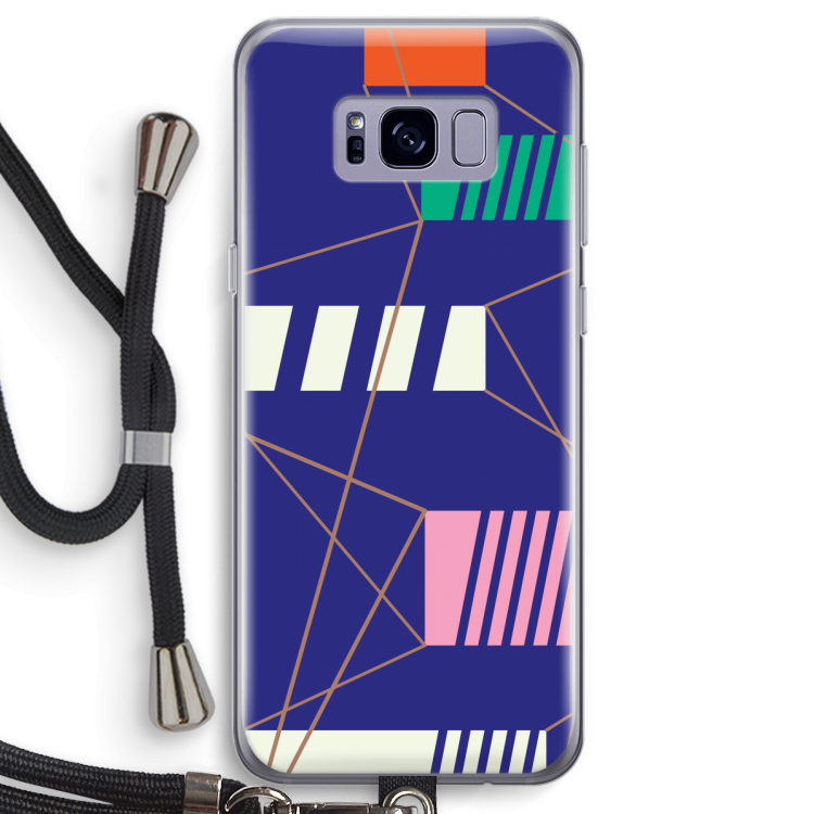 Gestalte 5: Samsung Galaxy S8 Transparant Hoesje met koord