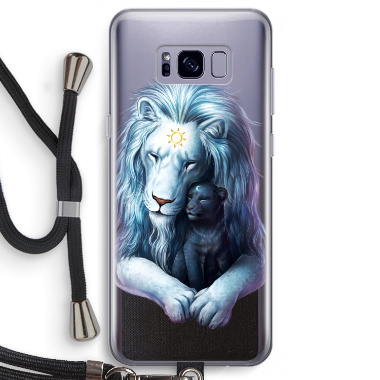 Child Of Light: Samsung Galaxy S8 Transparant Hoesje met koord
