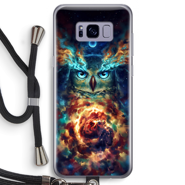 Aurowla: Samsung Galaxy S8 Transparant Hoesje met koord