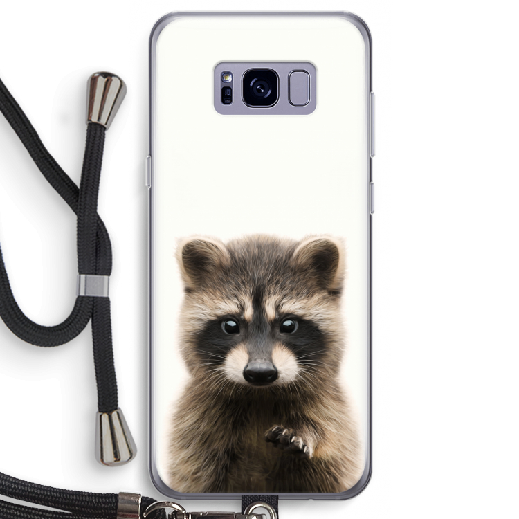 Rocco: Samsung Galaxy S8 Transparant Hoesje met koord