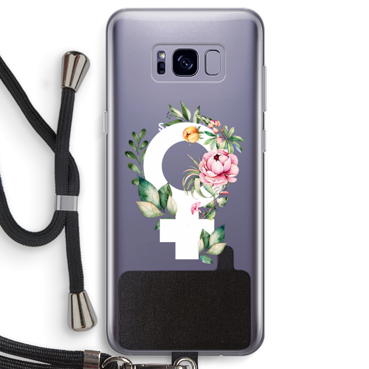 Venus: Samsung Galaxy S8 Transparant Hoesje met koord