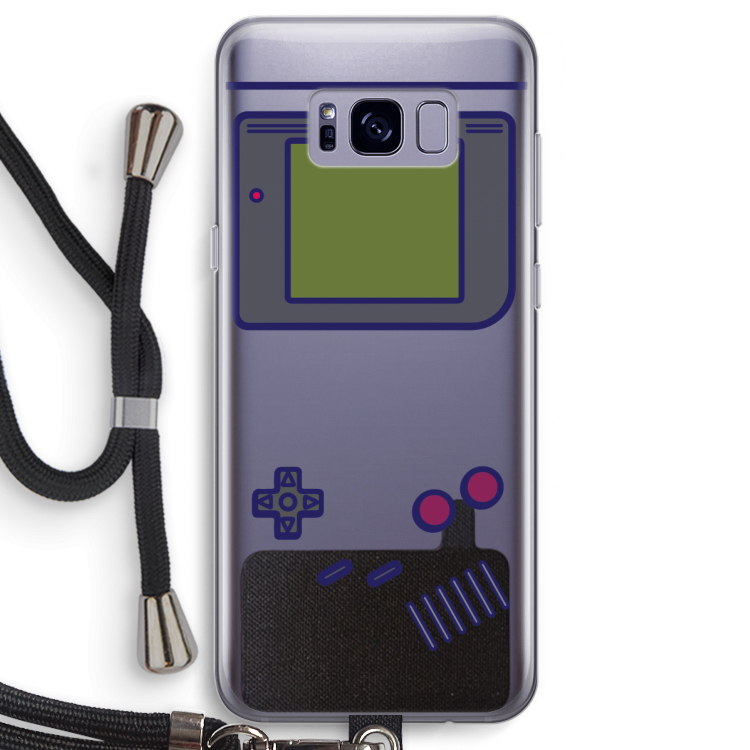 Game On: Samsung Galaxy S8 Transparant Hoesje met koord
