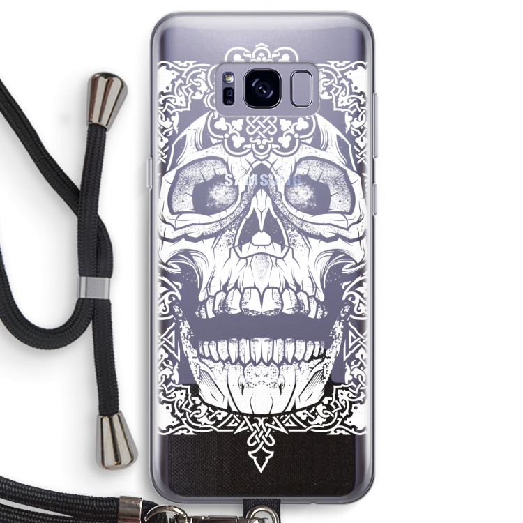 Seek & Destroy: Samsung Galaxy S8 Transparant Hoesje met koord