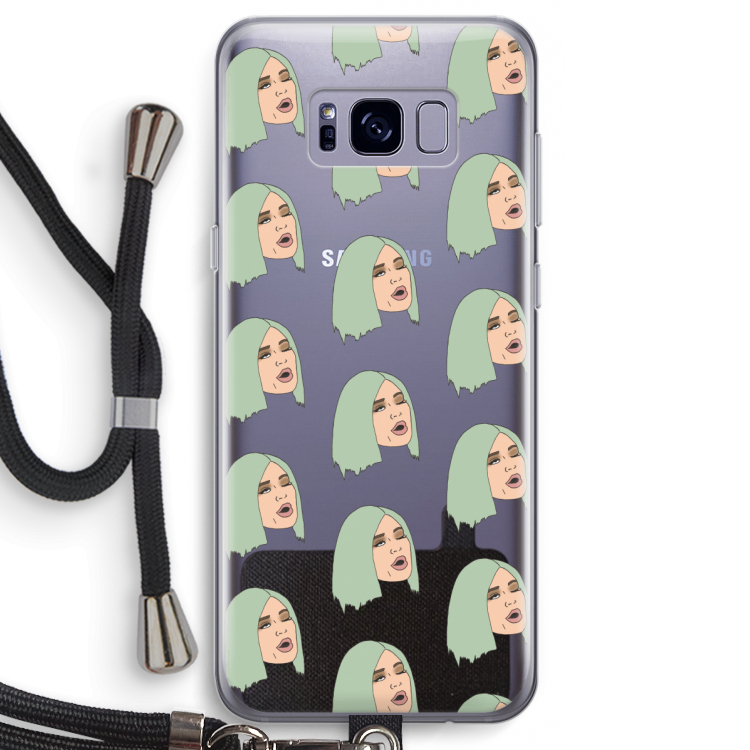 King Kylie: Samsung Galaxy S8 Transparant Hoesje met koord