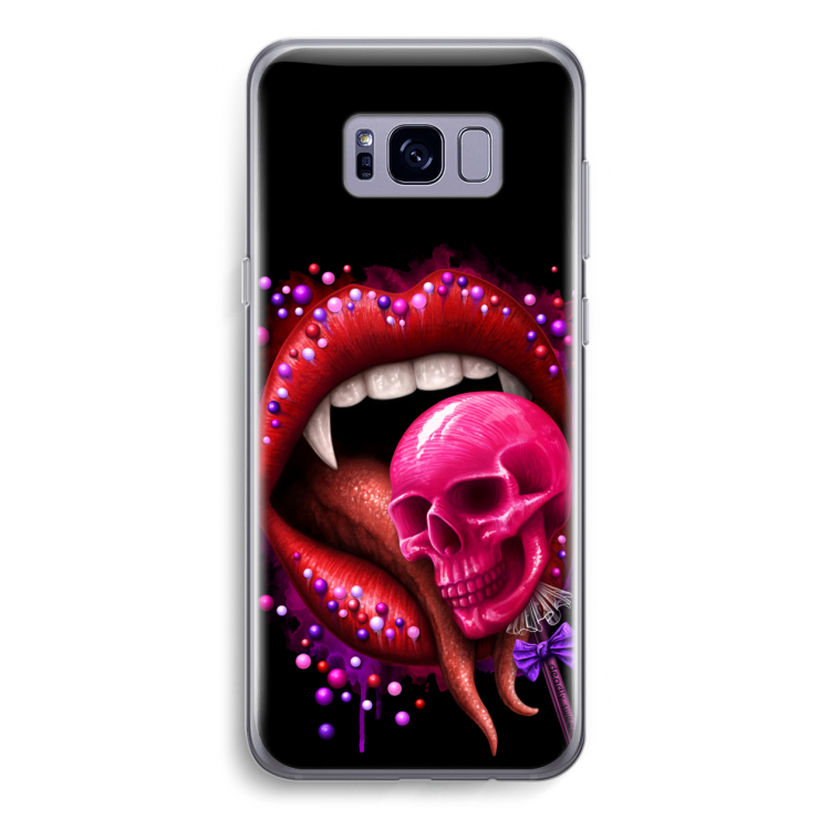 Dodelijk zoet: Samsung Galaxy S8 Transparant Hoesje