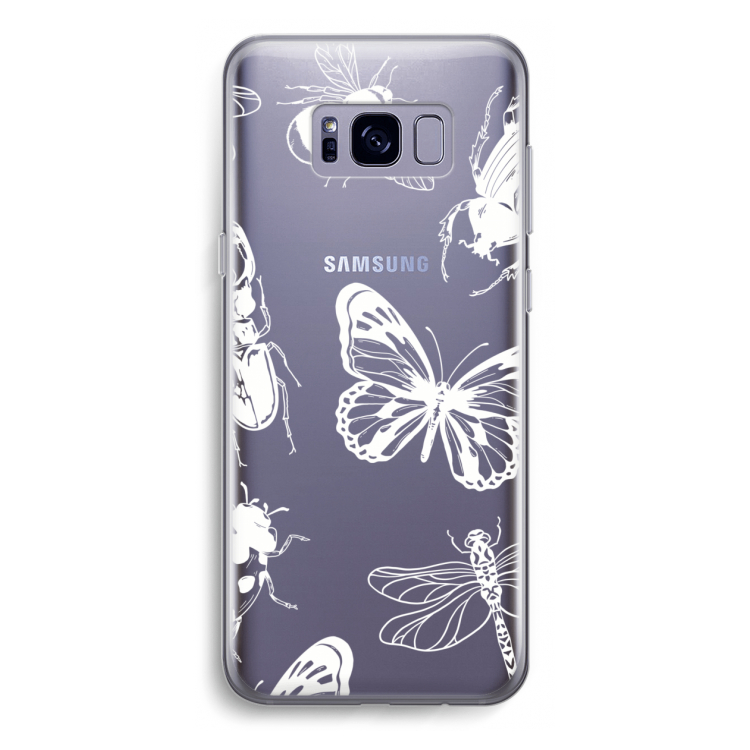 Tiny Bugs: Samsung Galaxy S8 Transparant Hoesje
