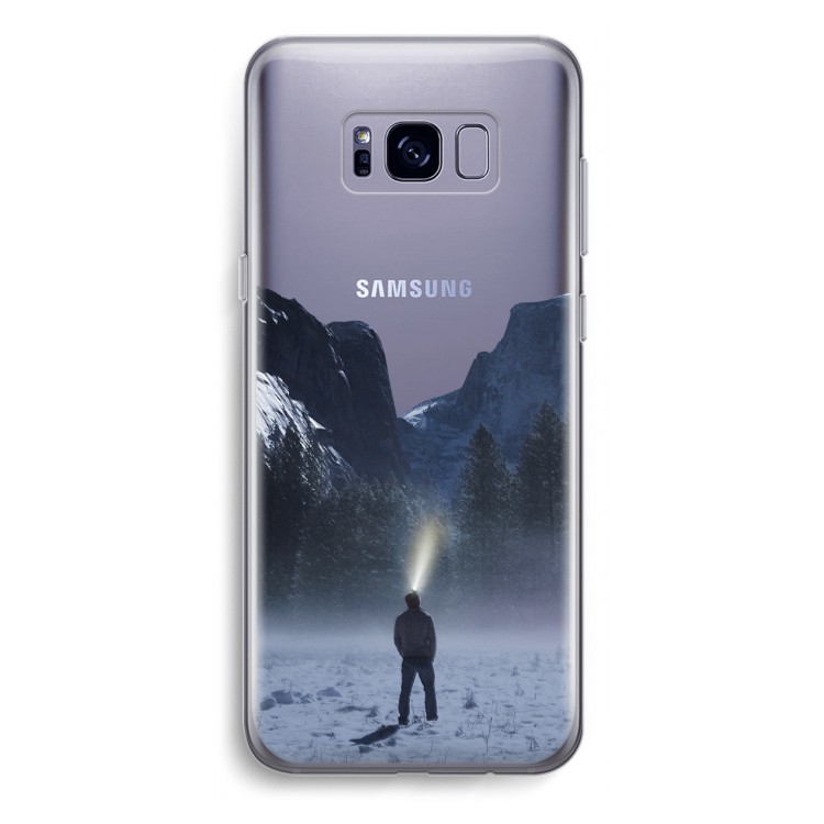 Wanderlust: Samsung Galaxy S8 Plus Transparant Hoesje
