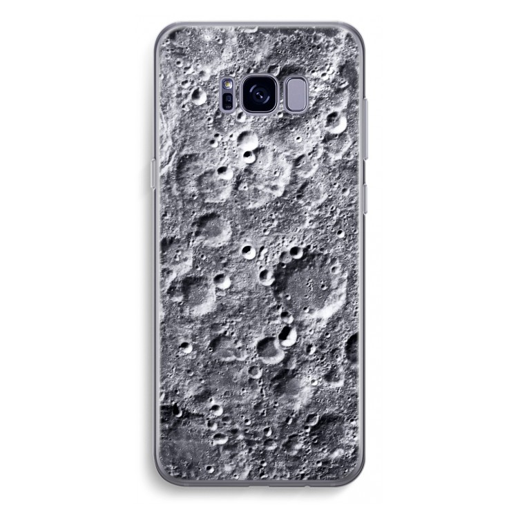 Maanlandschap: Samsung Galaxy S8 Plus Transparant Hoesje