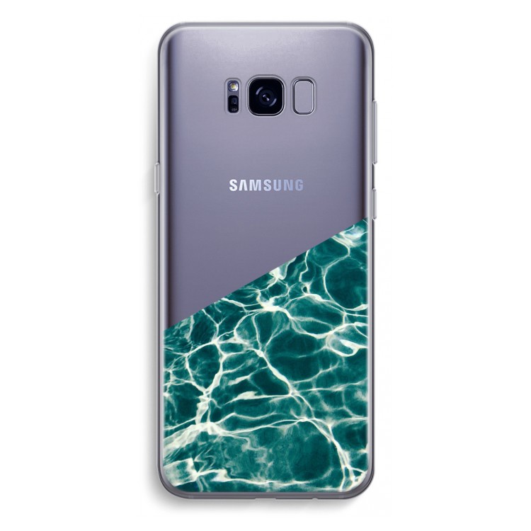 Weerkaatsing water: Samsung Galaxy S8 Plus Transparant Hoesje