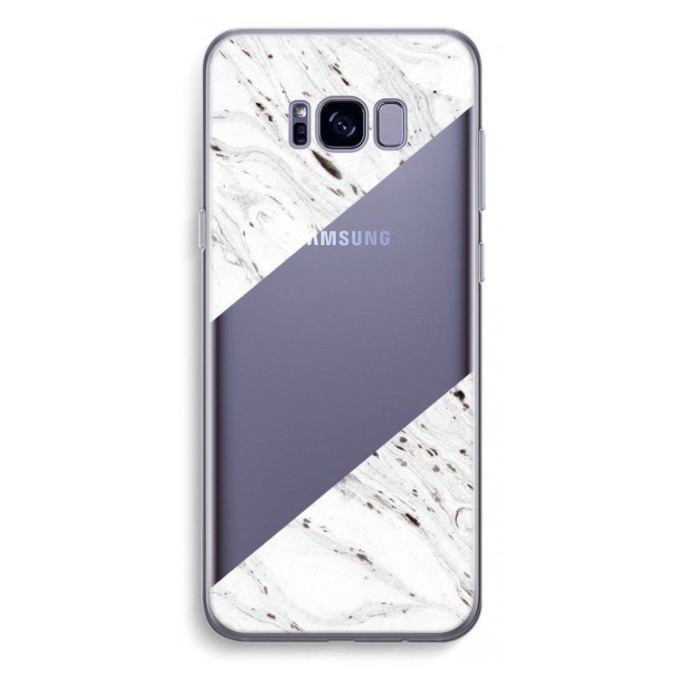 Biggest stripe: Samsung Galaxy S8 Plus Transparant Hoesje