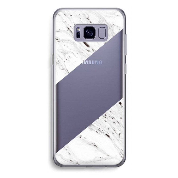 Biggest stripe: Samsung Galaxy S8 Plus Transparant Hoesje