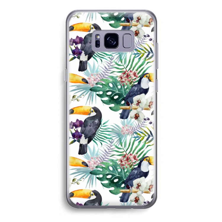 Tukans: Samsung Galaxy S8 Plus Transparant Hoesje