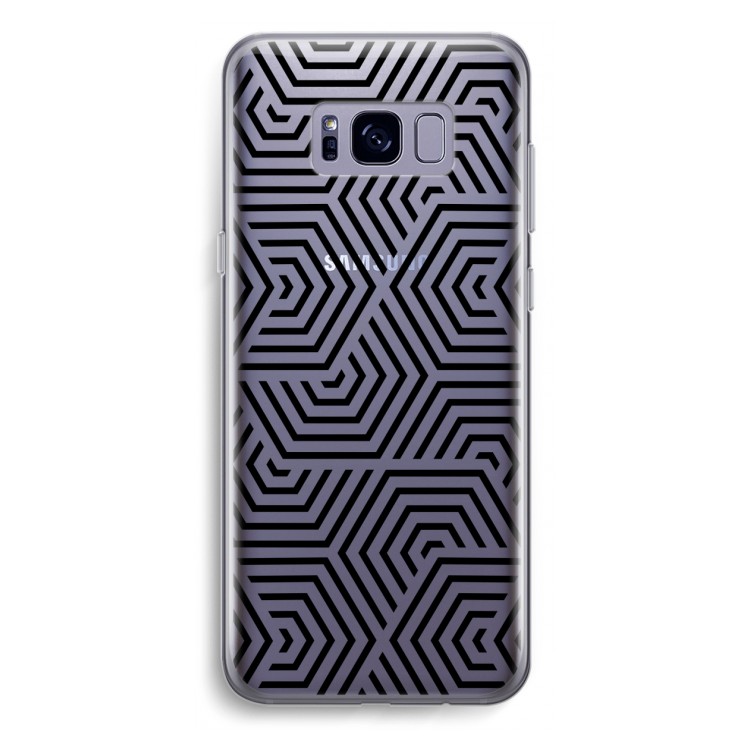 Magic pattern: Samsung Galaxy S8 Plus Transparant Hoesje