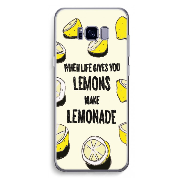 Lemonade: Samsung Galaxy S8 Plus Transparant Hoesje