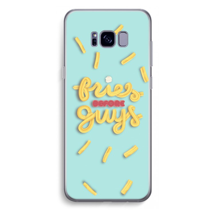 Always fries: Samsung Galaxy S8 Plus Transparant Hoesje